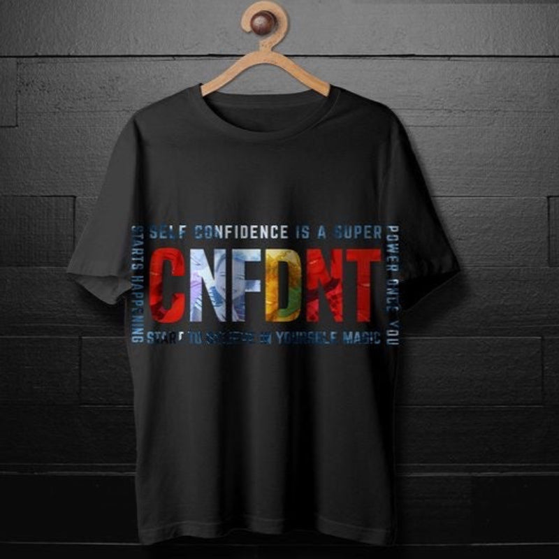 Confident Mixed Coloured Short-Sleeve T-Shirt